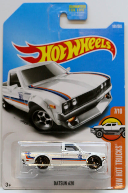 Hot Wheels Datsun 620 Pickup HW Hot Trucks DTX75 - Plus (+) a Bonus Hot Wheel - Rare and HTF