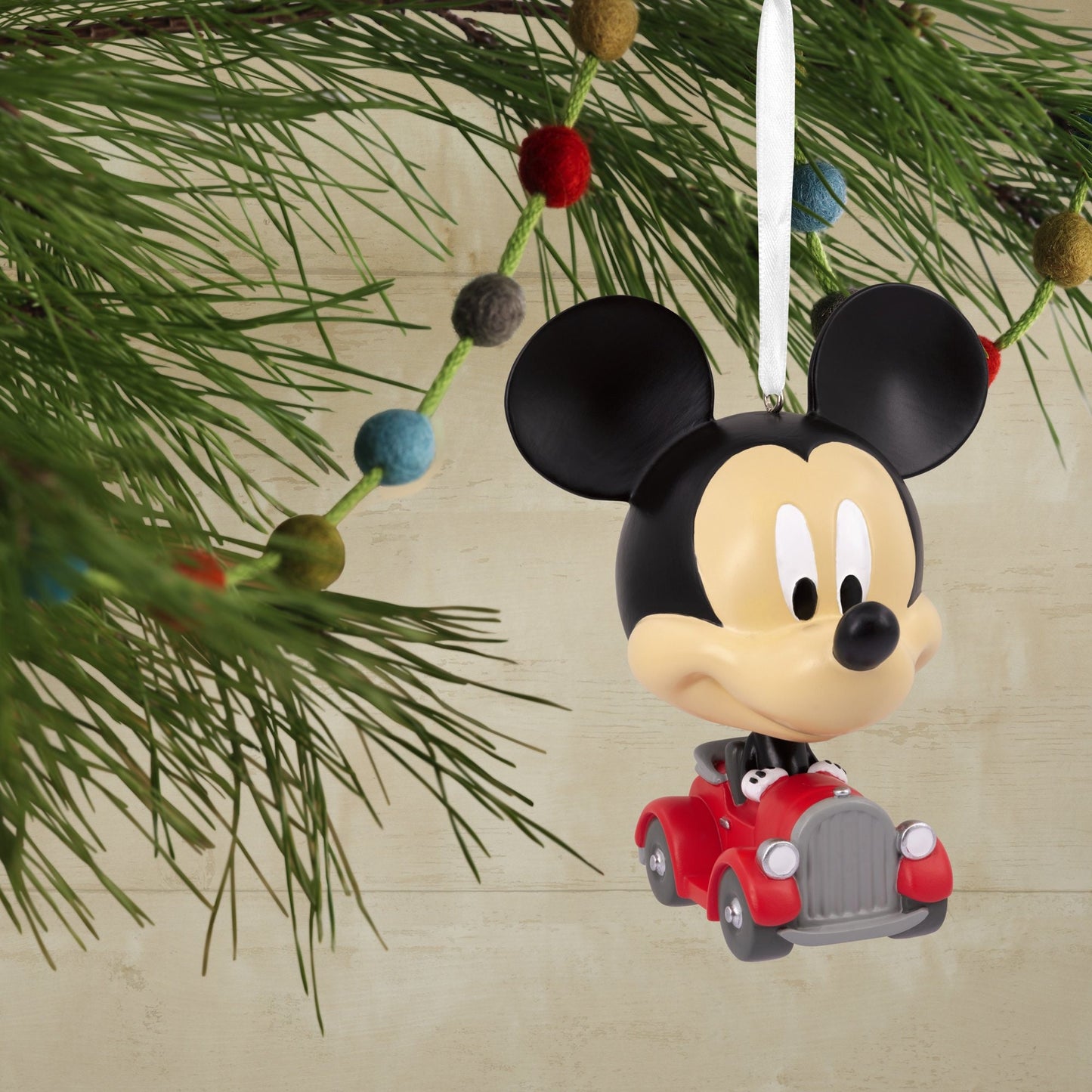 Hallmark Disney Mickey Mouse Bouncing Buddy Christmas Ornament - 2HCM9205