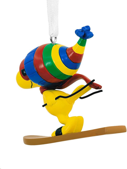 Hallmark Peanuts Woodstock Skiing Christmas Ornament - 3HCM0471