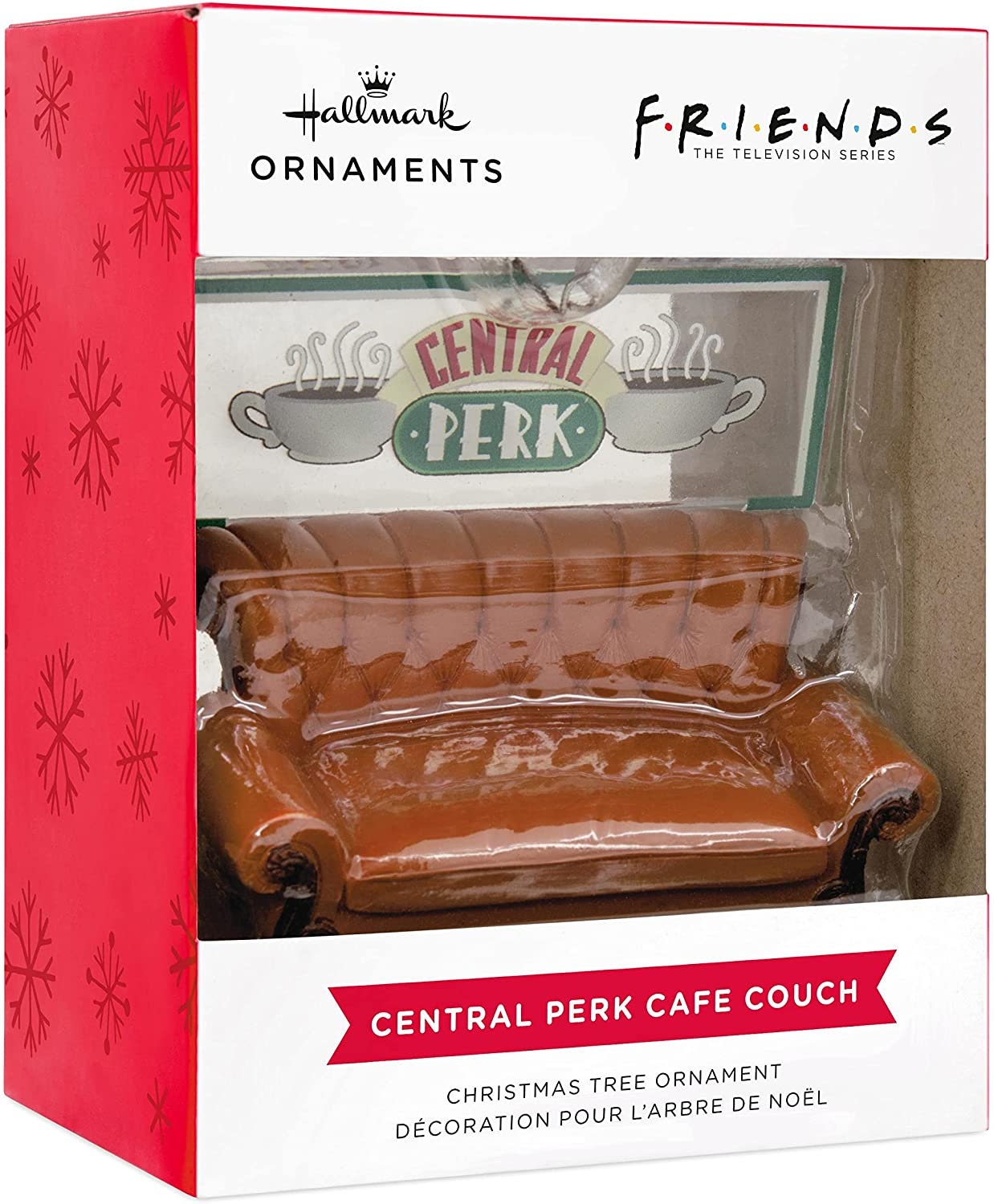Hallmark Friends Central Perk Cafe Couch Christmas Ornament - 2HCM9047