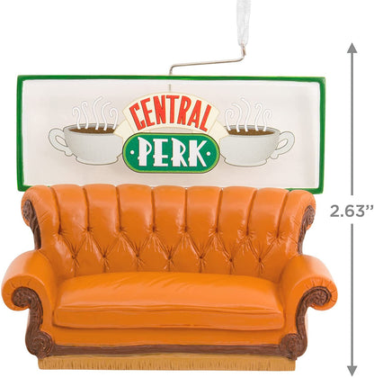 Hallmark Friends Central Perk Cafe Couch Christmas Ornament - 2HCM9047