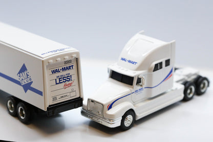 Ertl Collectibles International Cab with Trailer Walmart & Sam's Club Semi Truck - 1:64 Scale - Millennium Edition 1 of 3800