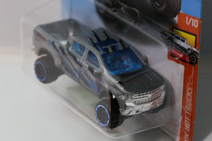 Hot Wheels '19 Chevy Silverado Trail Boss LT Pickup HW Hot Trucks FYG47 - Kmart Exclusive - Plus (+) a Bonus Hot Wheel - Rare