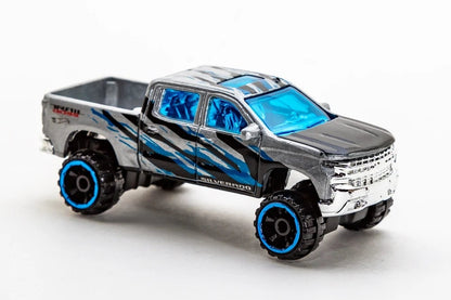 Hot Wheels '19 Chevy Silverado Trail Boss LT Pickup HW Hot Trucks FYG47 - Kmart Exclusive - Plus (+) a Bonus Hot Wheel - Rare