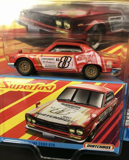 MATCHBOX '71 Nissan Skyline 2000 GTX GKP50 - Superfast