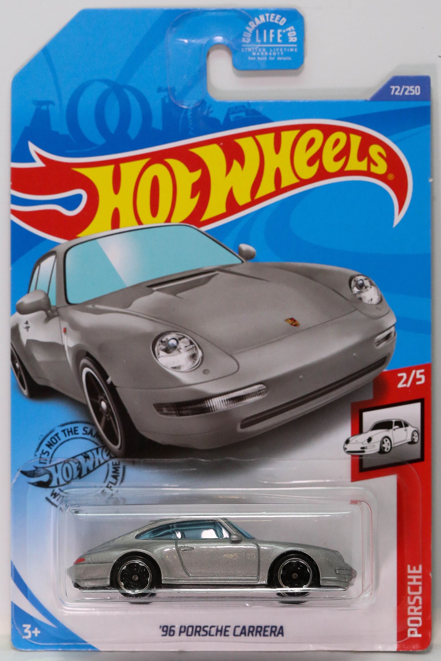 Hot Wheels '96 Porsche Carrera HW Porsche GHG59 - Kroger Exclusive - Plus (+) a Bonus Hot Wheel