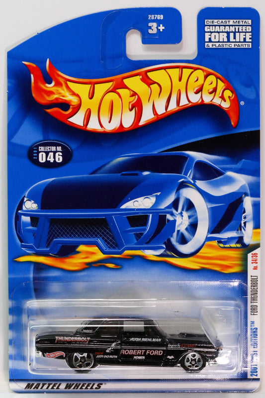 Vintage Hot Wheels Ford Thunderbolt - 2001 First Editions - 28769